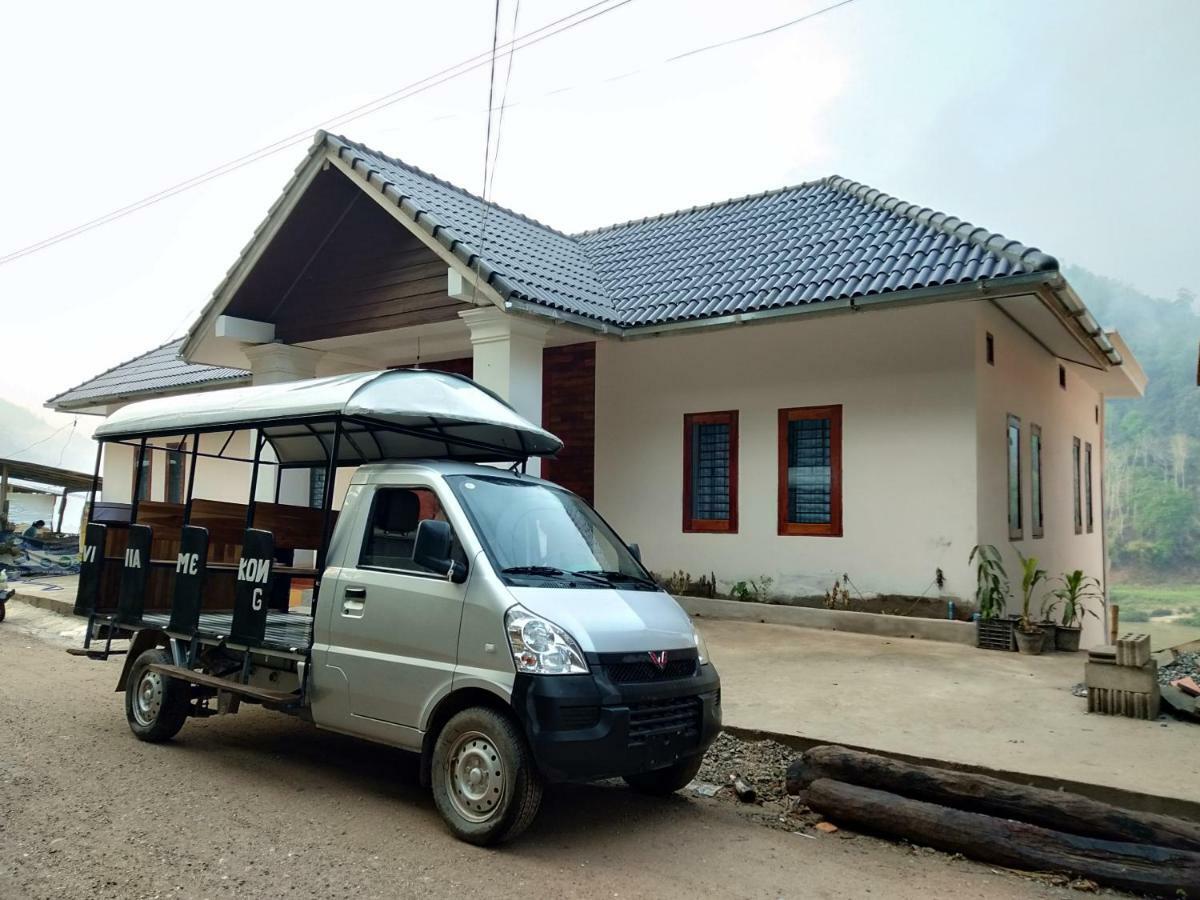 Villa Mekong Guesthouse Muang Pakbèng Buitenkant foto